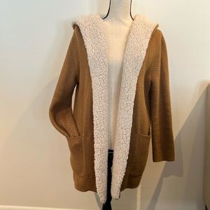 Zara sweater Jacket sz M